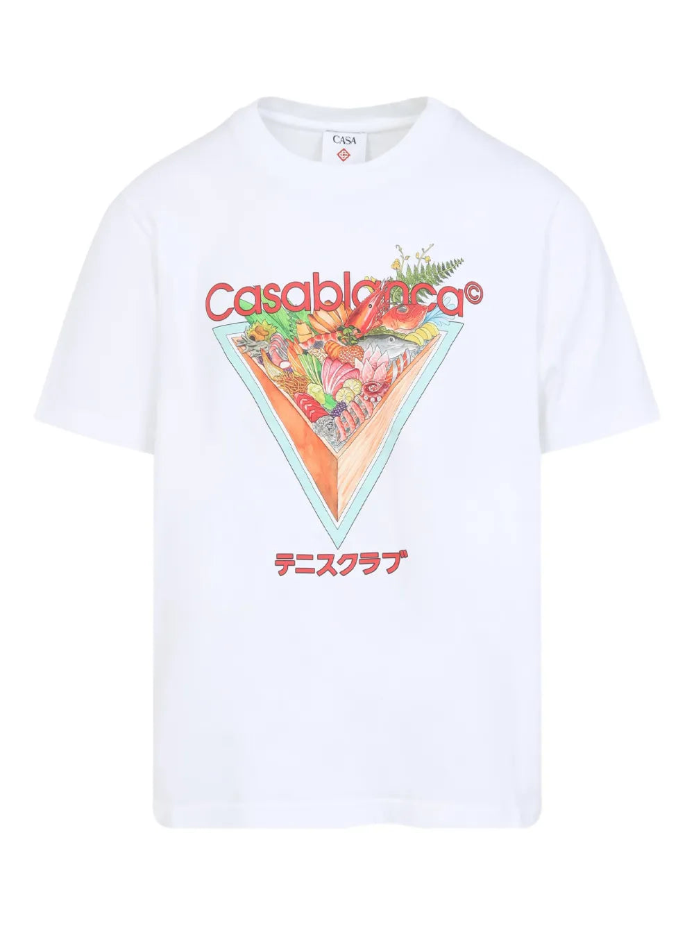 T-shirt Casa Blanca Tennis Club Icon Triangle-Print Graphic